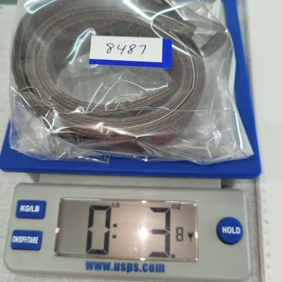 Omni Pet Dog Collar Signature Leather Red Brown Green‎ Paisley 26"(22-23")Buckle - Picture 10 of 10